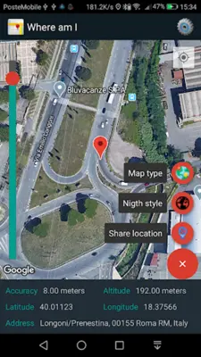 Where am I - My GPS position android App screenshot 5