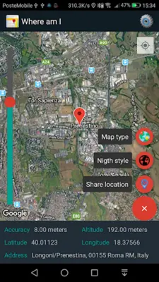 Where am I - My GPS position android App screenshot 6